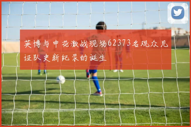 英博与申花激战现场62373名观众见证队史新纪录的诞生